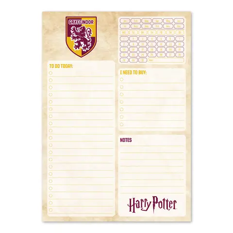 Comprar Bloc Notas De Escritorio Harry Potter Gryffindor 