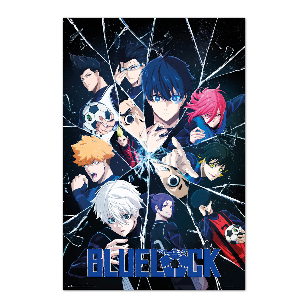 Poster bluelock - compañeros y rivales