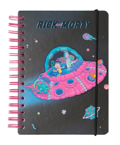 Comprar Cuaderno Tapa Forrada A5 Rick Y Morty 