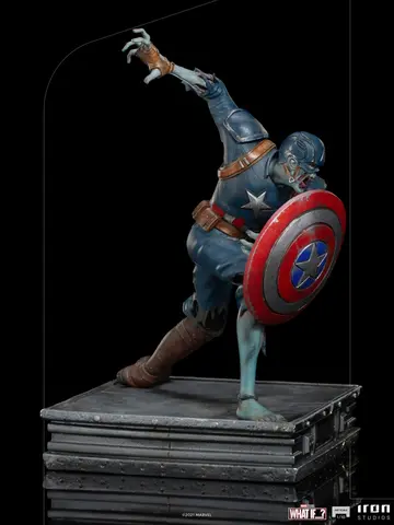 Comprar Figura Art Scale Marvel What If Capitan America Zombie Figuras