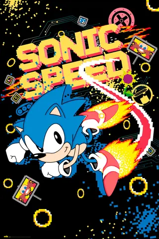 Comprar Poster Sonic Speed 