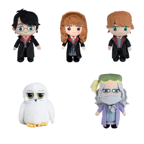 Reservar Pack 5 Peluches Harry Potter Magic Minister  