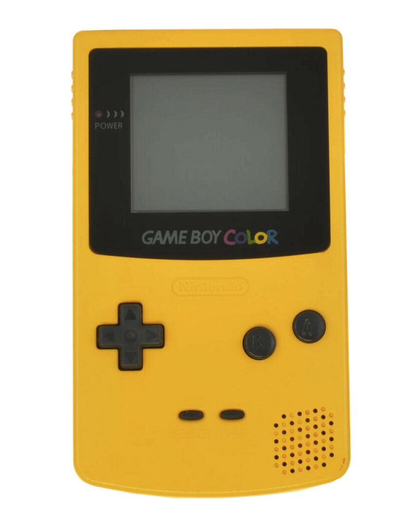 Consola gameboy color yellow reaco. grado a