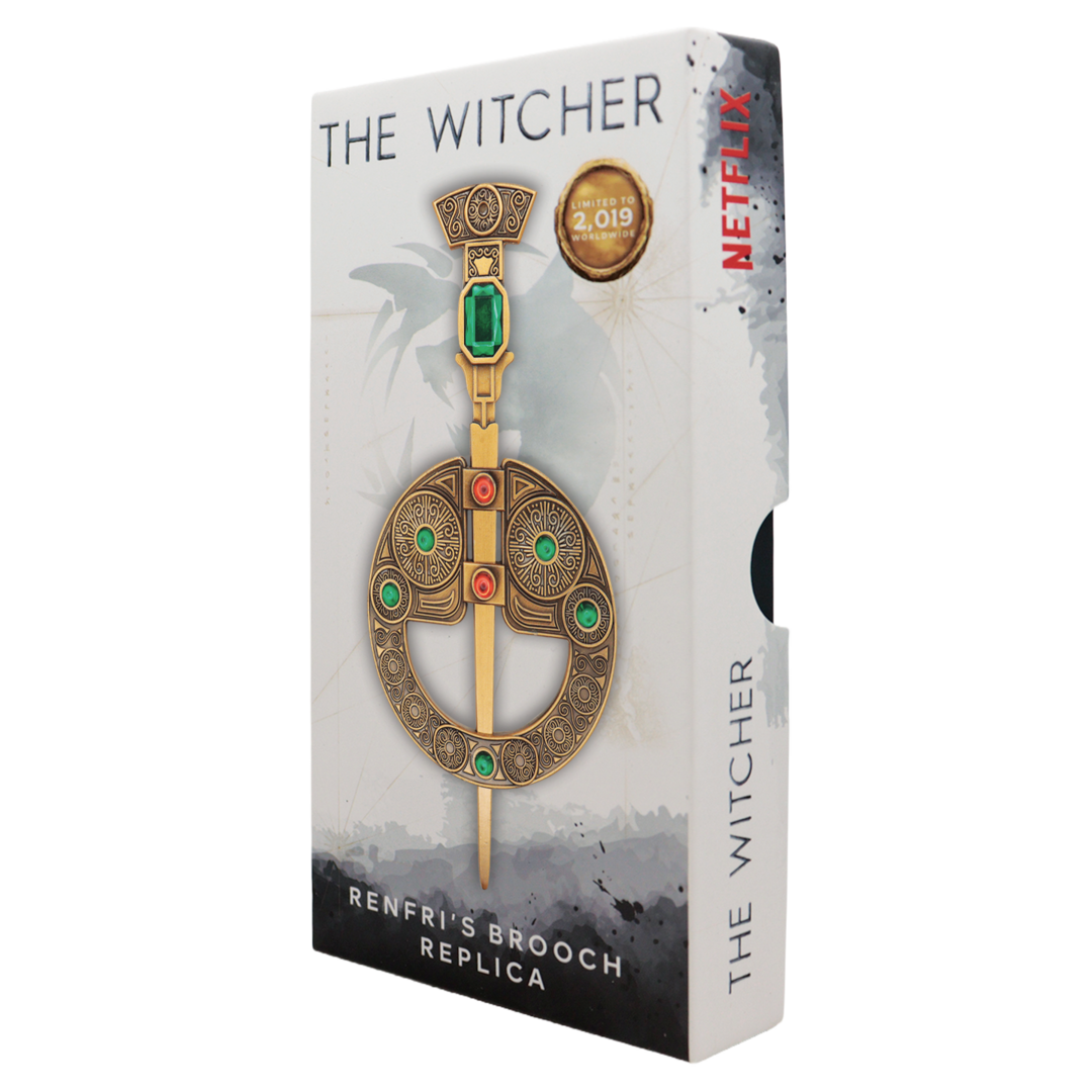Réplica broche rendri the witcher edición limitada fanattik