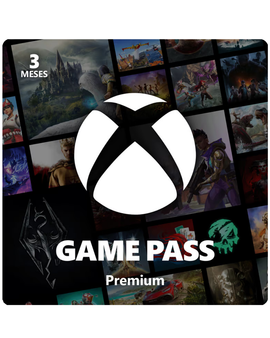 Microsoft  xbox game pass premium 3 meses
