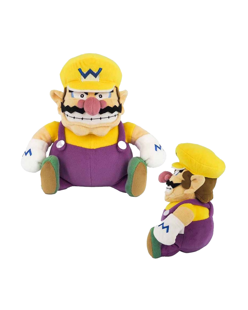 Peluche super mario wario 24 cm