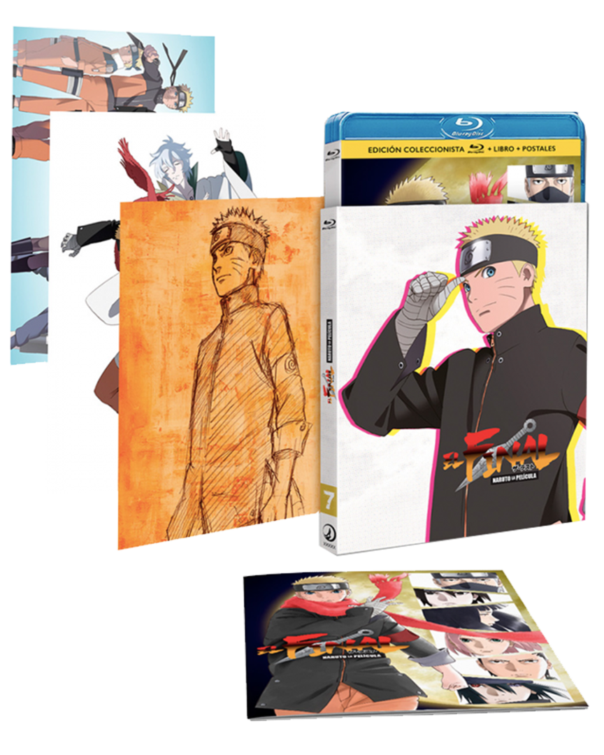 Naruto la pelicula 10. pelicula 7 el final edición bluray