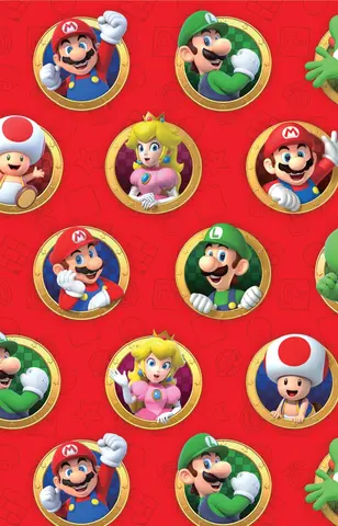 Comprar Rollo Papel De Regalo 4M Super Mario 