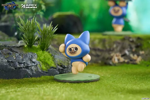 Reservar Pack 6 Figuras Felyne Cat Monster Hunter Rise Apex Innovation Estatuas Estándar