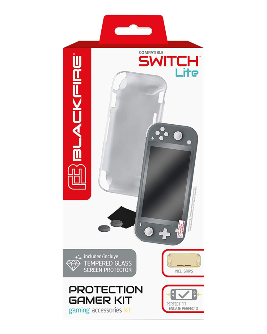 Blackfire protection kit switch lite (funda tpu + glass)