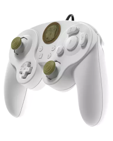 Comprar Mando Pro Fight Pad con Cable - Zelda Blanco Switch