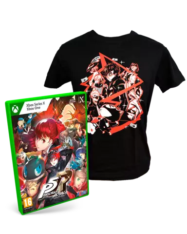 Reservar Persona 5 Royal + Camiseta Persona 5 Talla M - Xbox Series, Xbox One, Pack Camiseta Talla M