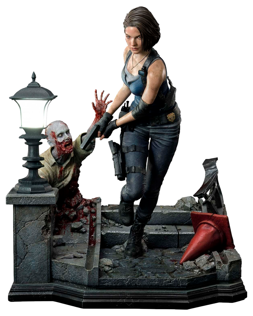 Estatua jill valentine ultimate premium resident evil 3 50 cm