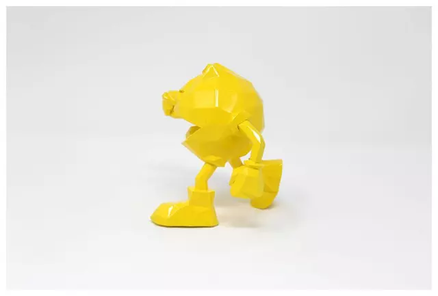 Comprar Figura Pac-Man is Art by Richard Orlinski Edición Amarilla 10 cm  Figuras de Videojuegos screen 3