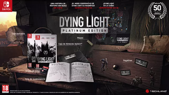 Comprar Dying Light Edición Platinum Switch Limitada