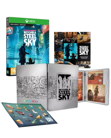 Comprar Beyond a Steel Sky Edición Book Xbox Series Limitada