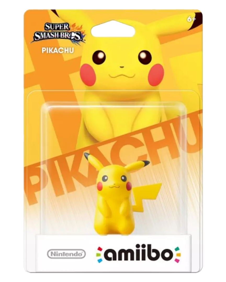 Figura amiibo pikachu (serie ssb)