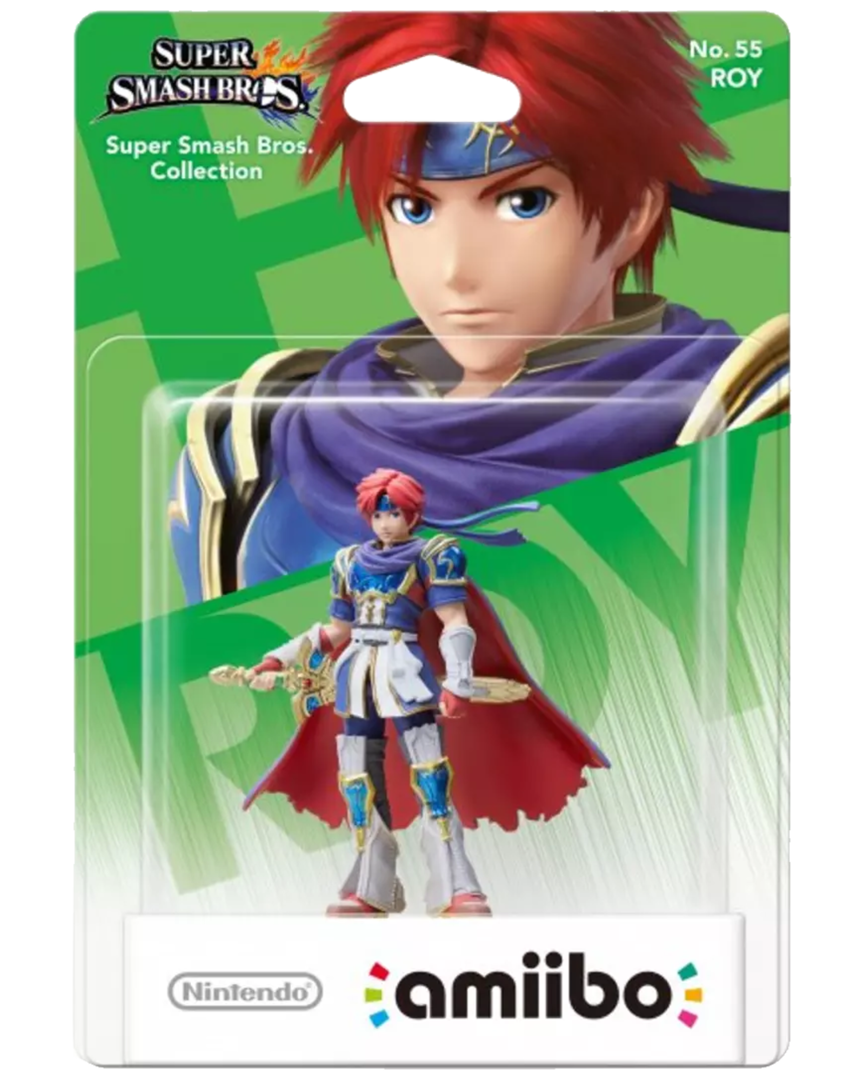Figura amiibo roy (serie ssb)