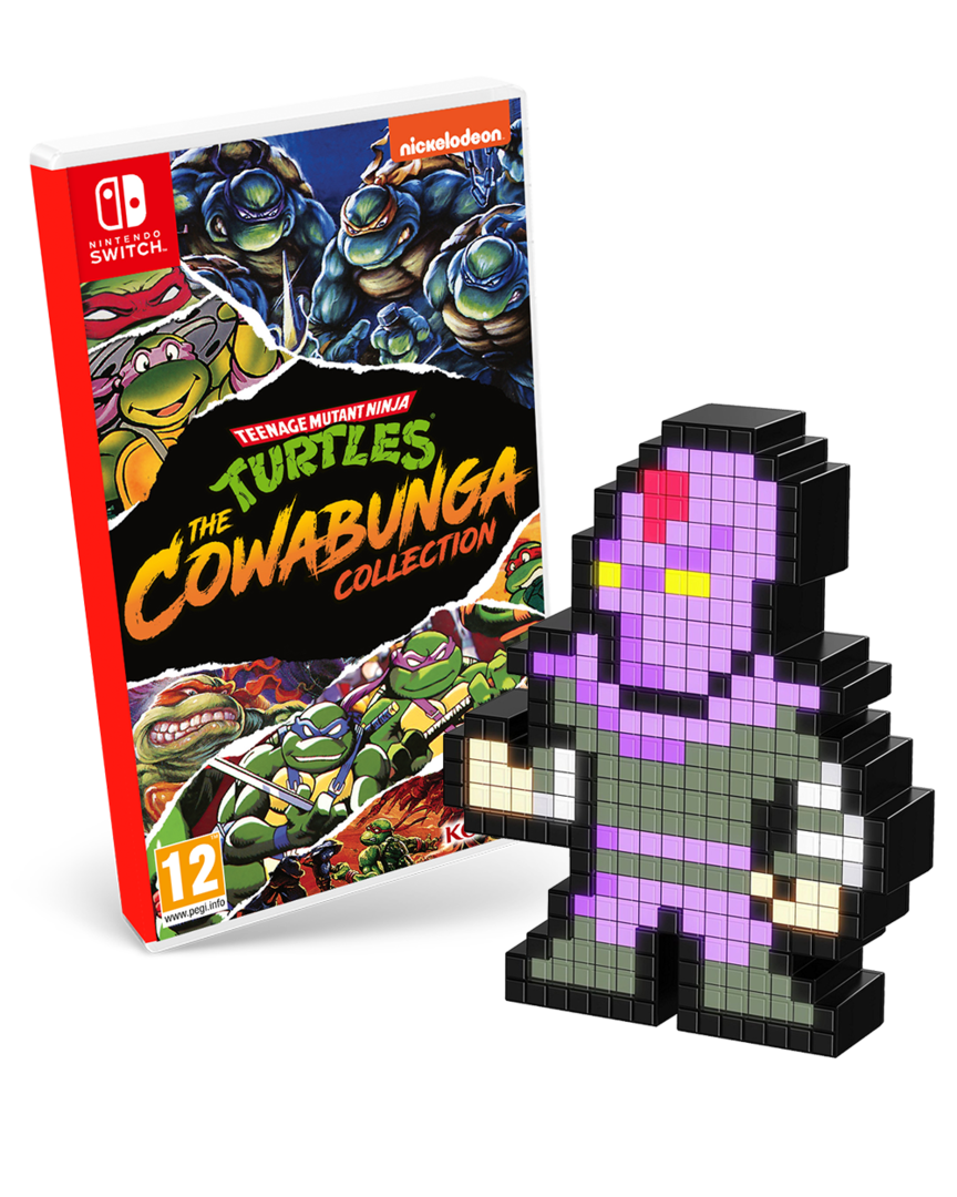 Teenage Mutant Ninja Turtles: The Cowabunga Collection + Pixel Pals Foot Soldier