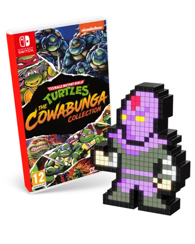 Comprar Teenage Mutant Ninja Turtles: The Cowabunga Collection + Pixel Pals Foot Soldier Switch Pack Foot Soldier