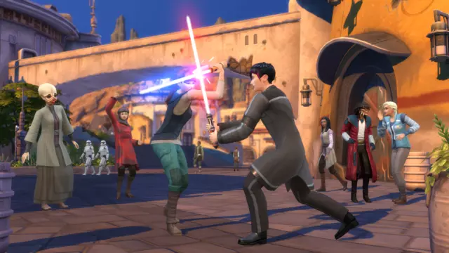 Comprar Los Sims 4 + Los Sims 4 Star Wars: Viaje a Batuu PS4 Complete Edition screen 2