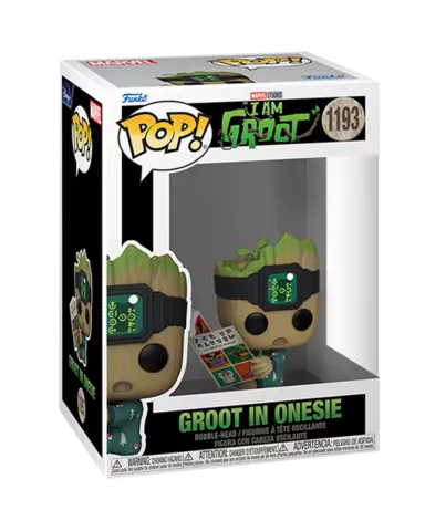Reservar Figura POP! Groot con Mono y Libro Yo soy Groot Marvel 9cm Figuras de Videojuegos