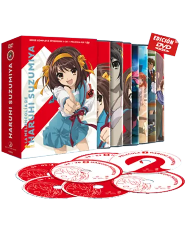 La Melancolía de Haruhi Suzumiya Edición DVD