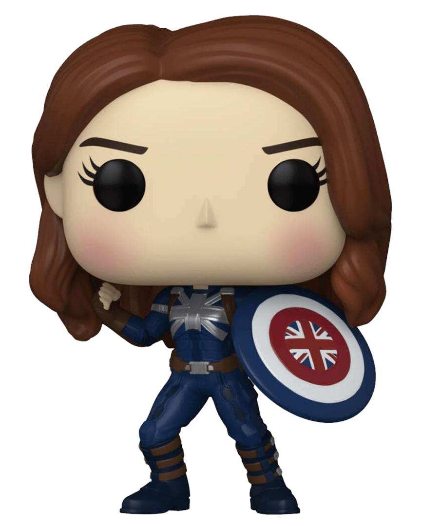 Figura POP! Captain Carter (Stealth) What If...? Marvel 9 cm