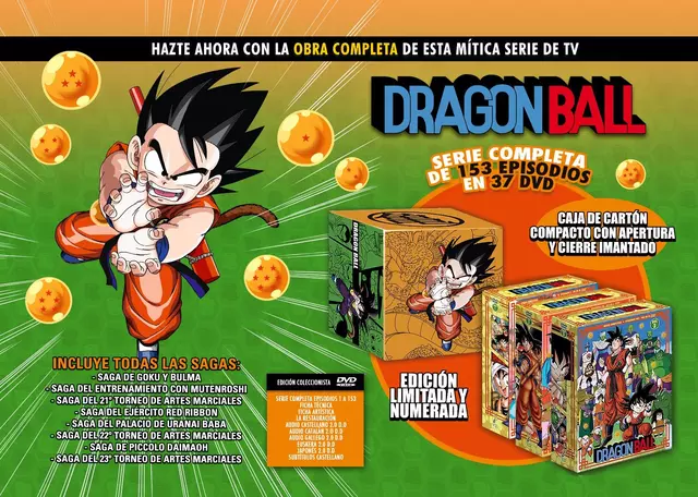 Comprar Dragon Ball Monster Box - Serie Completa en DVD 