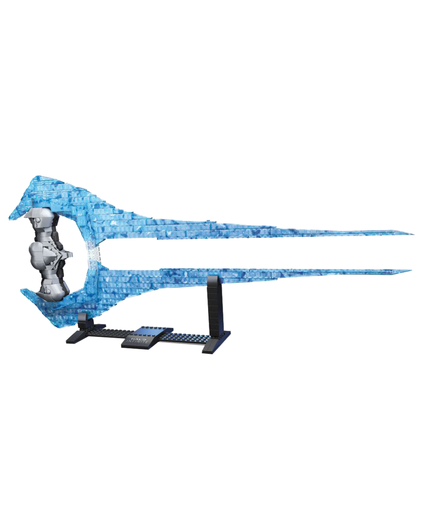 Espada de energia mega construx kit de construcción halo infinite réplica