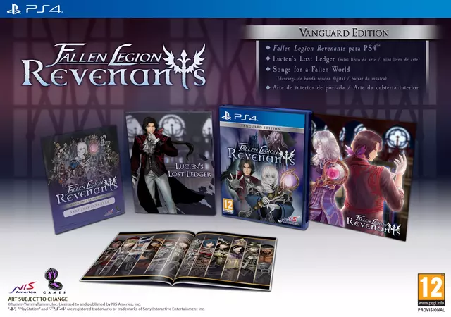 Comprar Fallen Legion Revenants Edición Vanguard PS4 Limitada