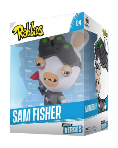 Comprar Figura Rabbids Sam Fisher Colección Ubisoft Heroes Figuras de Videojuegos Vigil