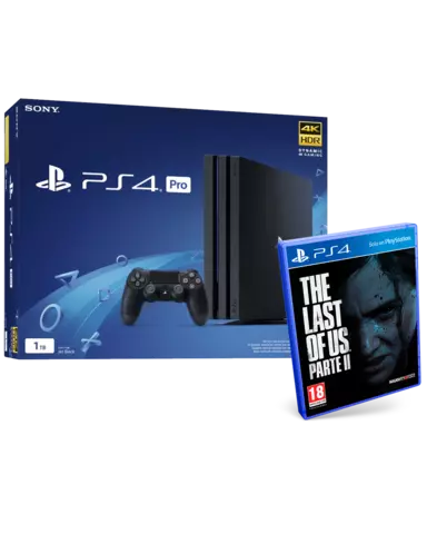 Comprar PS4 Consola Pro 1TB Gamma + The Last of Us Part II PS4