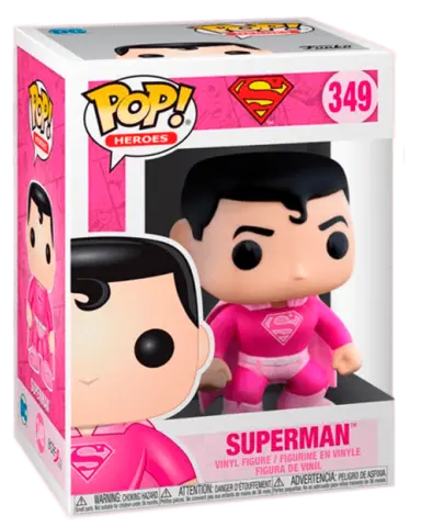 Comprar Figura POP! Heroes Superman DC Comics Breast Cancer Awareness  Figuras de Videojuegos