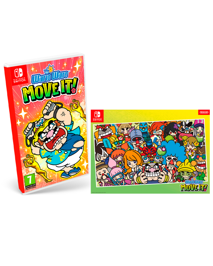 WarioWare: Move It! + Póster Oficial A2