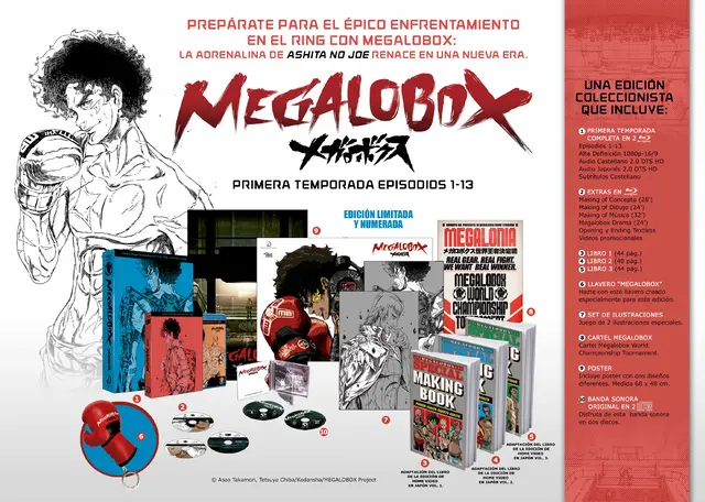 Comprar Megalobox Temporada 1 Edición Coleccionista Blu-ray Coleccionista Blu-ray