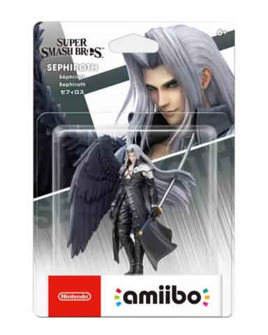 Comprar Figura Amiibo Sephiroth Final Fantasy VII (Serie Super Smash Bros.) Figuras amiibo