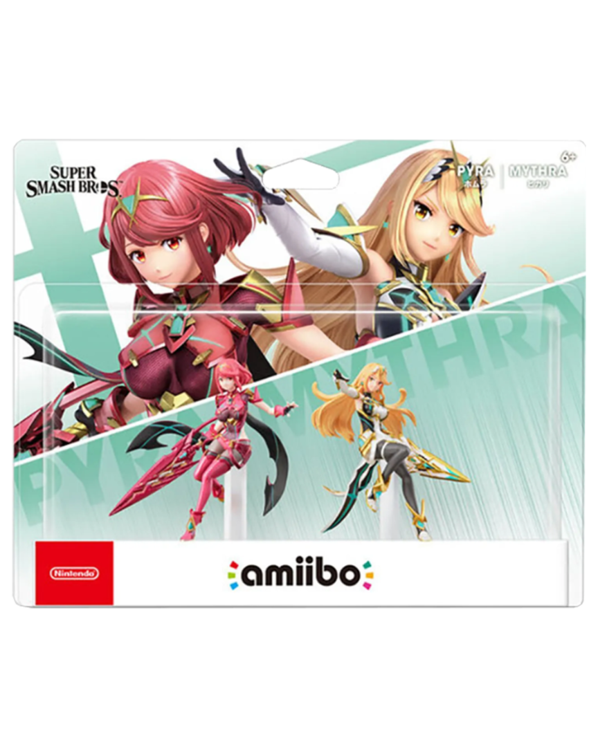 Figura amiibo pyra y mythra (serie ssb)