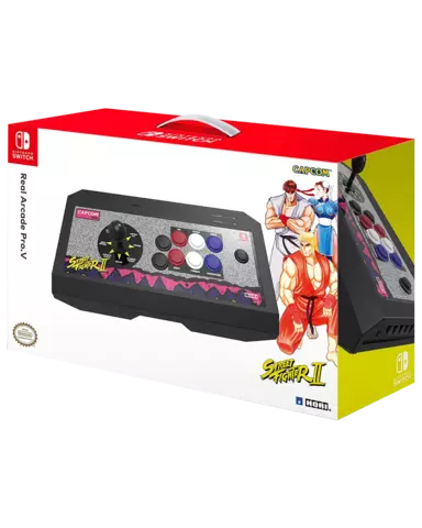 Comprar Real Arcade Pro V Hayabusa Street Fighter II Switch