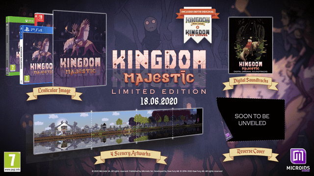 Nintendo Switch Kingdom Majestic Limited Edition Switch Comprar Kingdom Majestic Edición Limitada Switch Edición Limitada