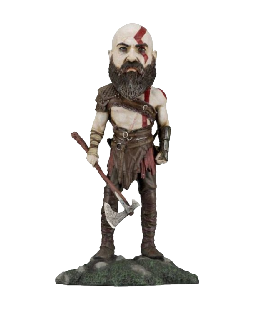 Figura Kratos God of War Cabezon (22 cm)