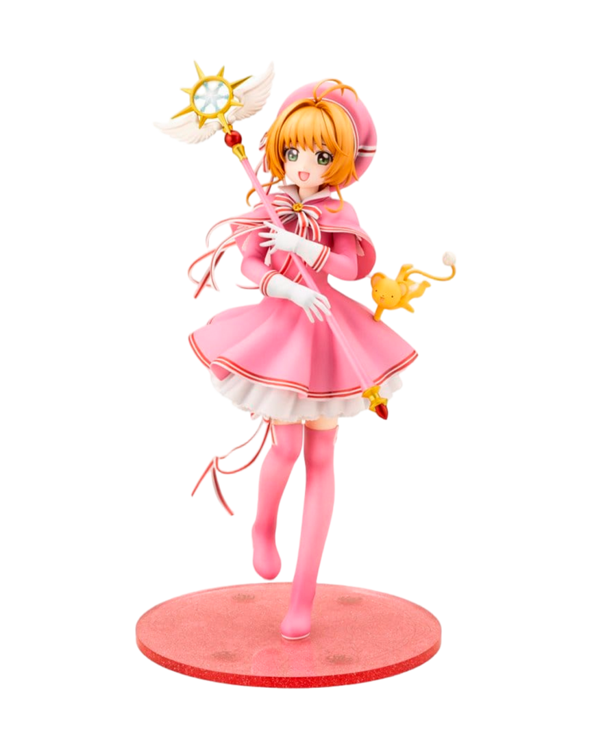 Figura sakura kinomoto cardcaptor sakura: clear card siege costume ver. 1/7 kotobukiya