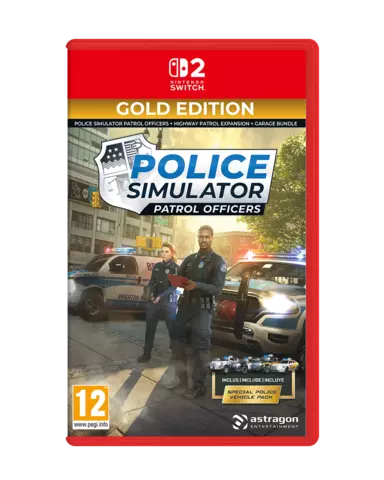 Carátula de Police Simulator: Patrol Officers Edición Gold para Switch 2 (edición PAL España)
