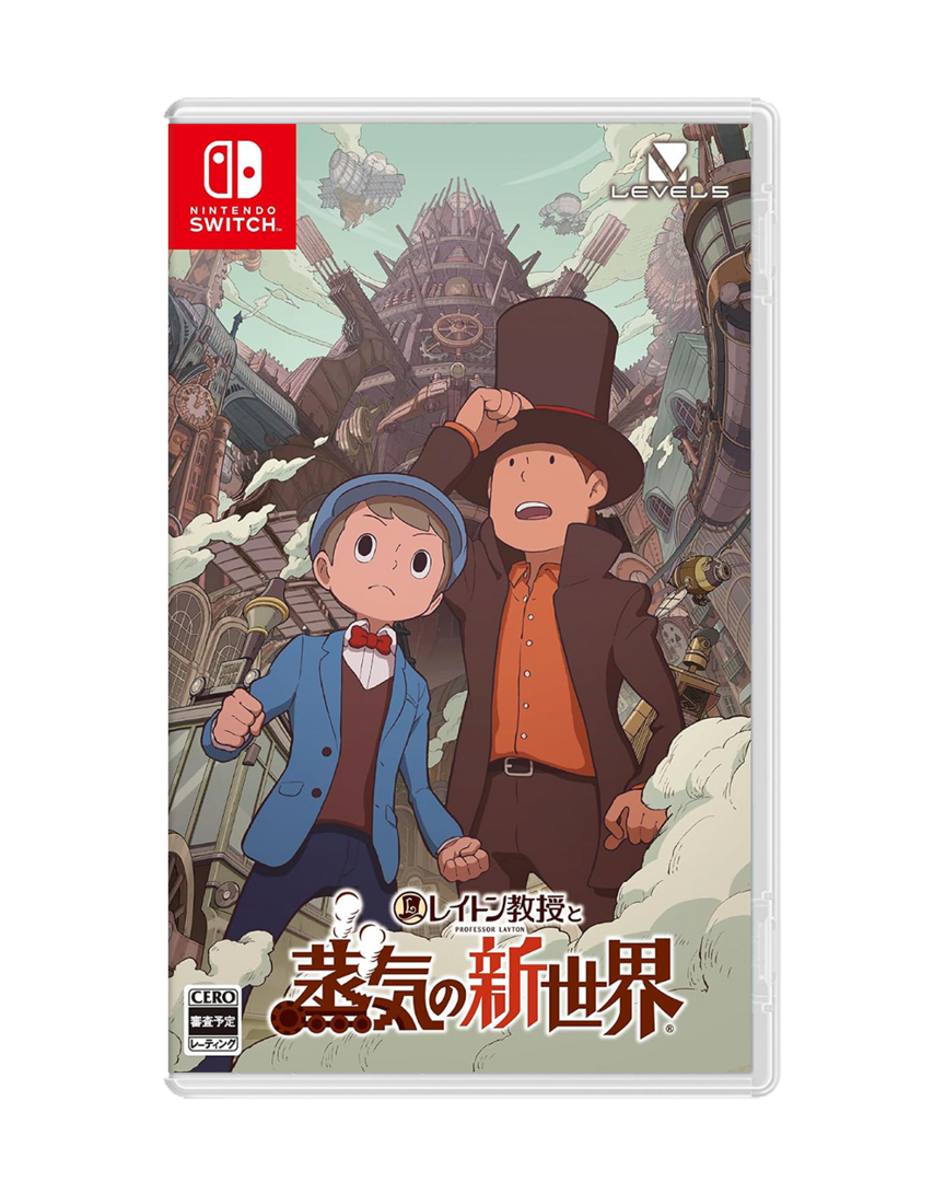 Professor layton and the new world of steam (multi-lenguaje) - imp jpn