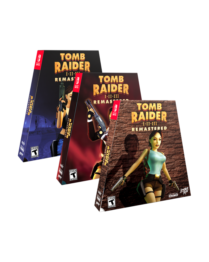 Tomb raider i-iii remastered convention exclusive (limited run) - usa