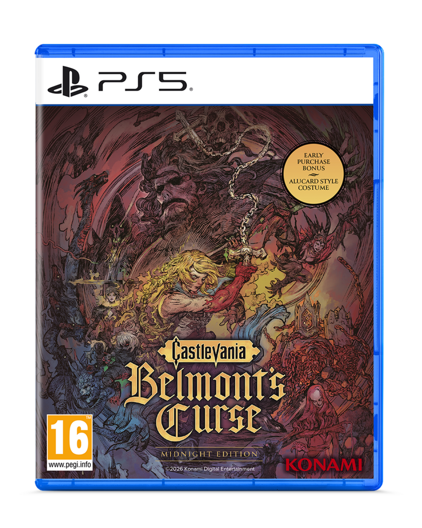 Castlevania: belmont's curse edición midnight