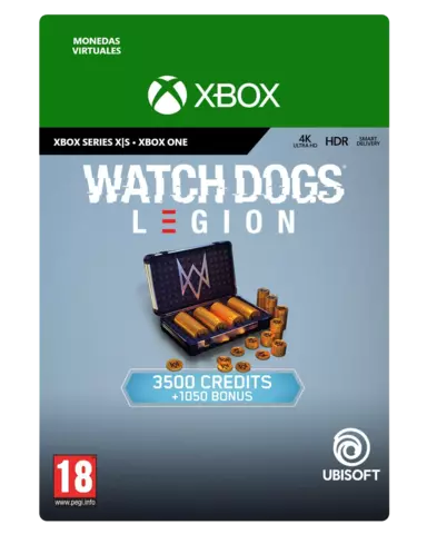 Comprar Watch Dogs Legion 4550 Créditos WD  Xbox Live Xbox One