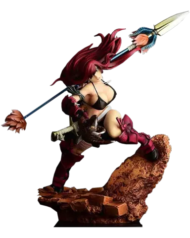 Comprar Estatua Erza Scarlet the Knight con Armadura Escarlata Fairy Tail 31cm Figuras Estándar