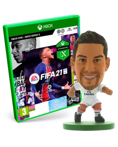 Comprar FIFA 21 + Figura Isco Alarcón SoccerStarz Xbox One Pack Isco