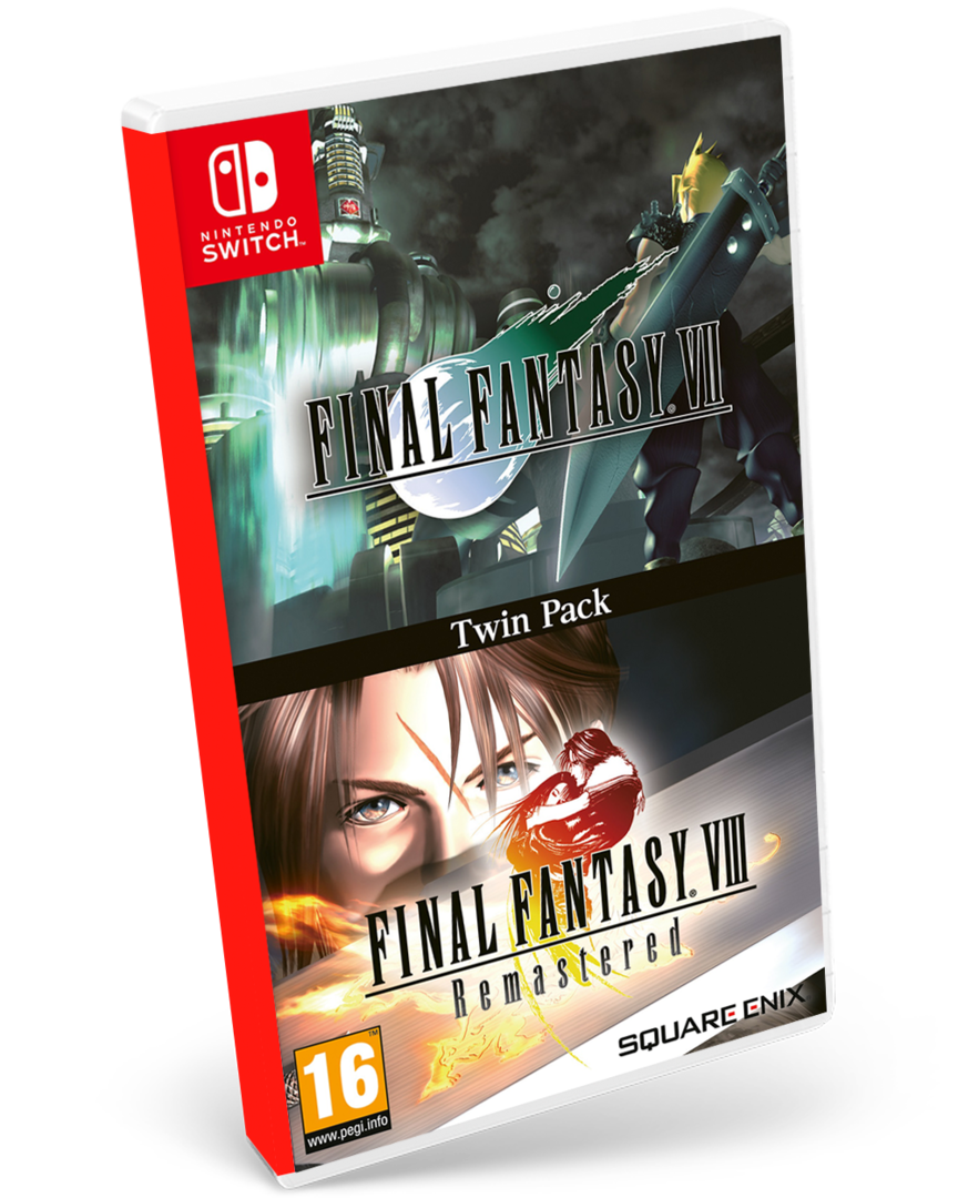 Final Fantasy VII + VIII Remastered - Twin Pack
